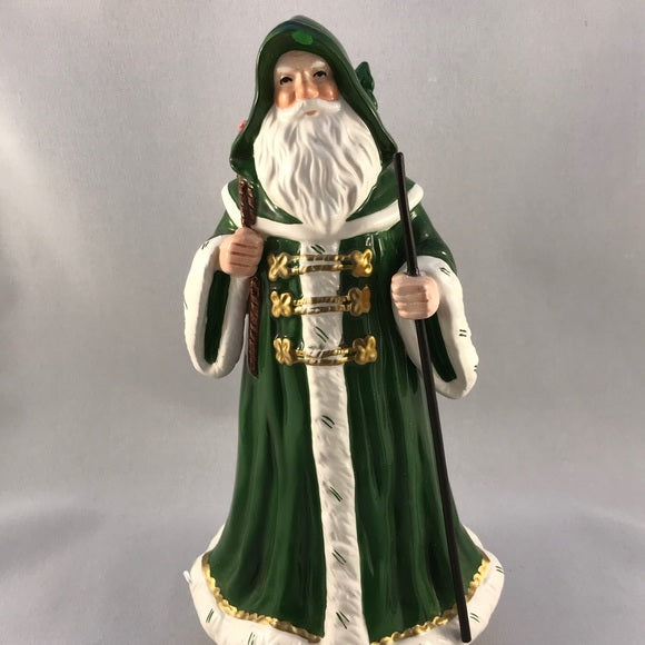 Vintage Irish Santa Handpainted Musical by Lefton