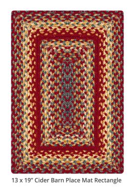 Cider Barn Rectangle Placemat | 13 x 19"