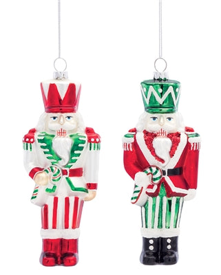 Nutcracker Ornament, 2 Styles | 7" (sold separately)