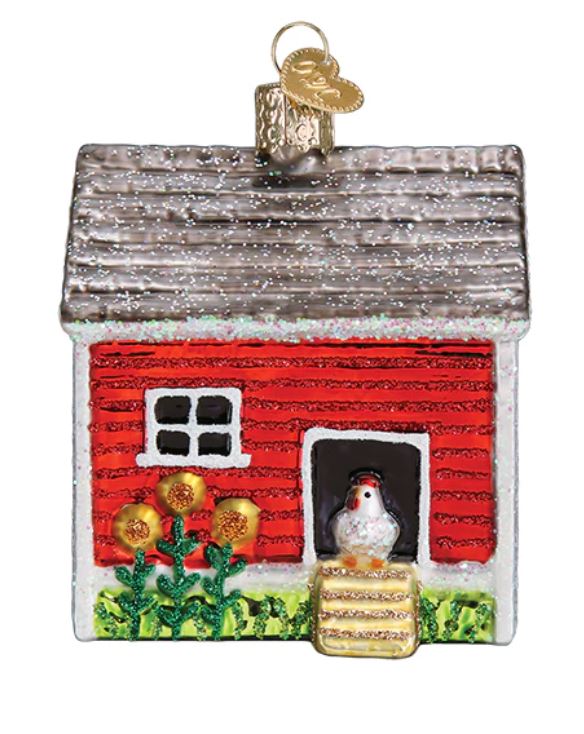 Chicken Coop Ornament