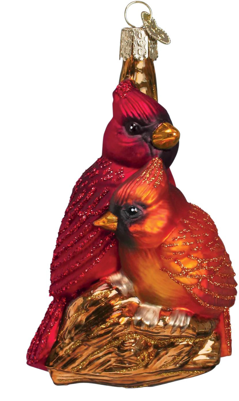 Pair Of Cardinals Ornament