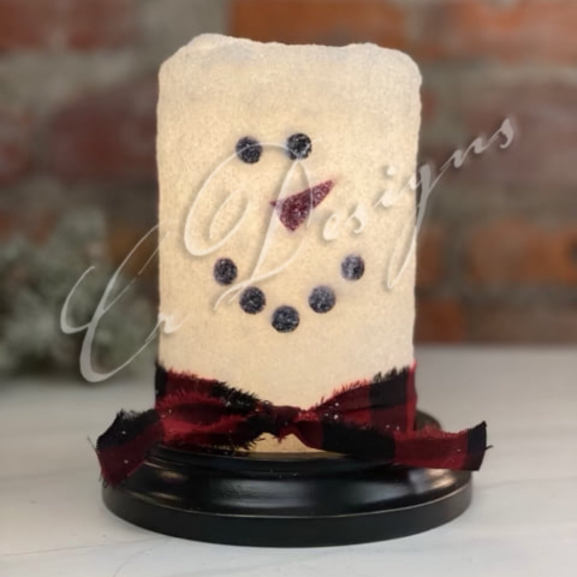 LastingLite Sleeve Sam Snowman w/Buffalo Check
