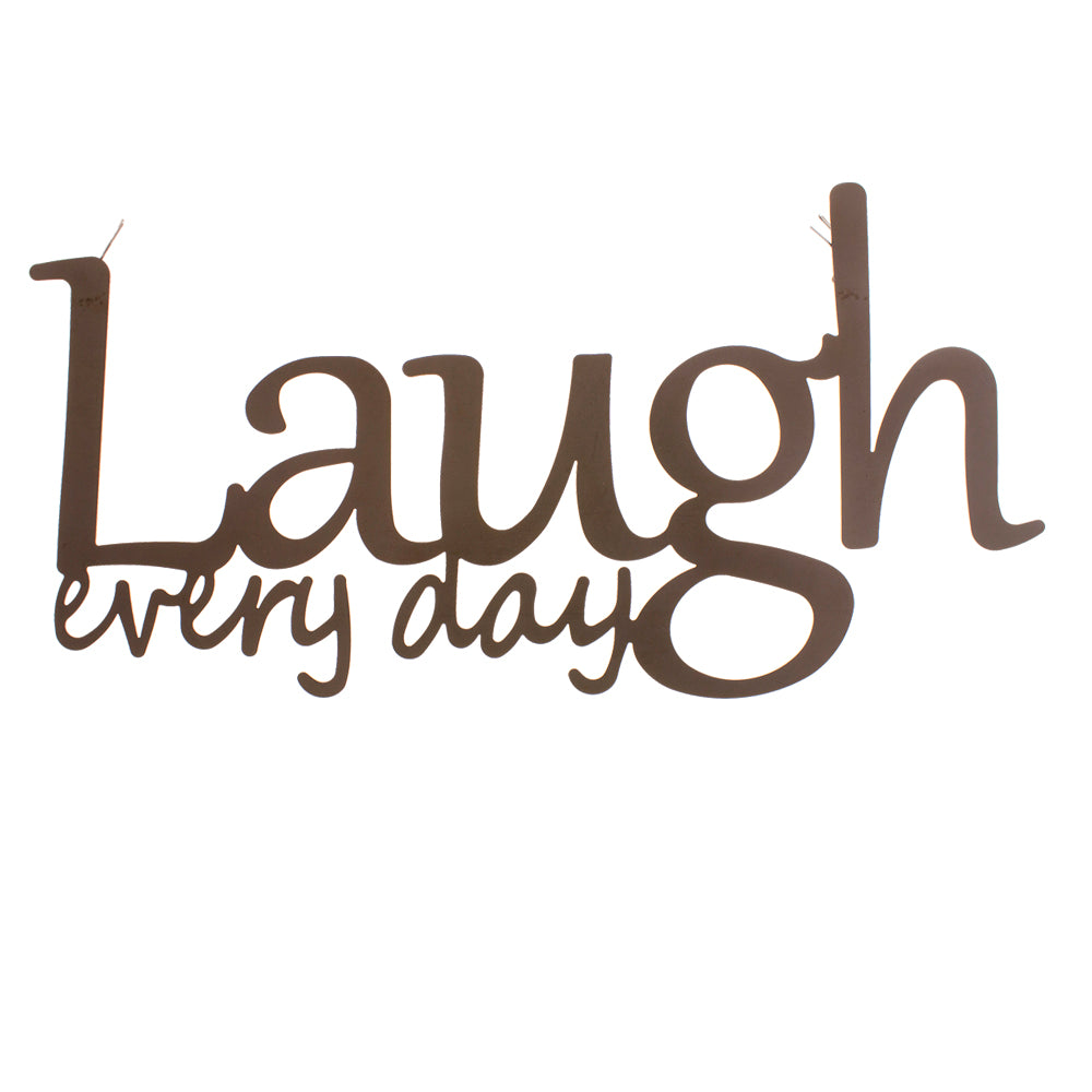 Laugh Every Day Hanger 21"x10.5"