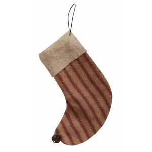 Gingham Stocking Ornament | 4.5"