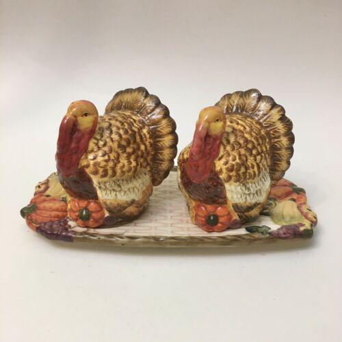 Turkey Salt & Pepper Shakers Set