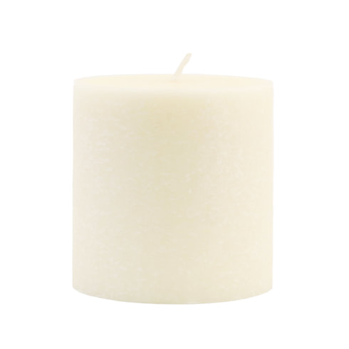 Ivory Pillar Candle