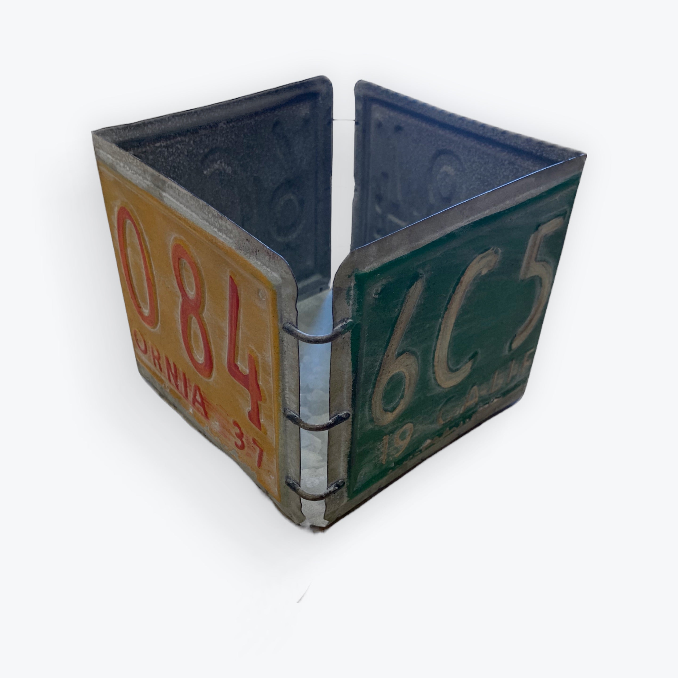 License Plate Planter