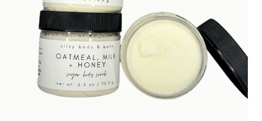 Silky Oatmeal, Milk & Honey Body Sugar Scrub