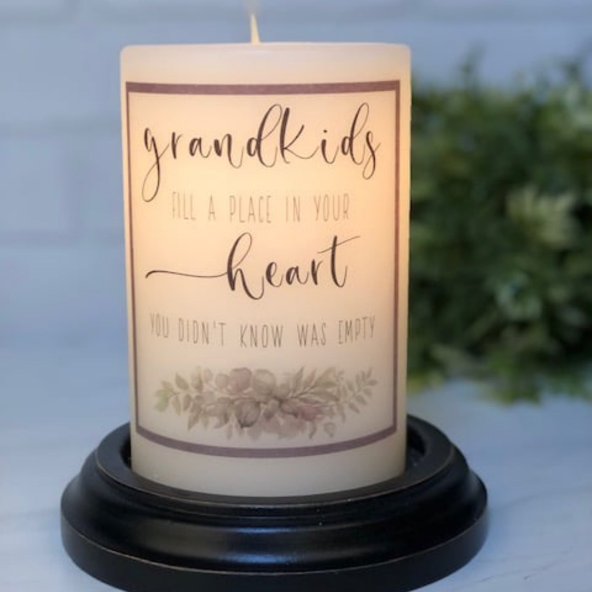 LastingLite Sleeve Grandkids Fill Heart Vanilla
