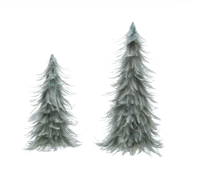 Feather Trees, Set of 2