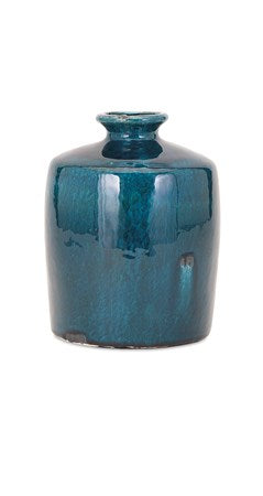 Arlo Blue Vase - Sm.
