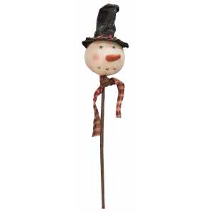 Snowman Head Pick | 16.5"