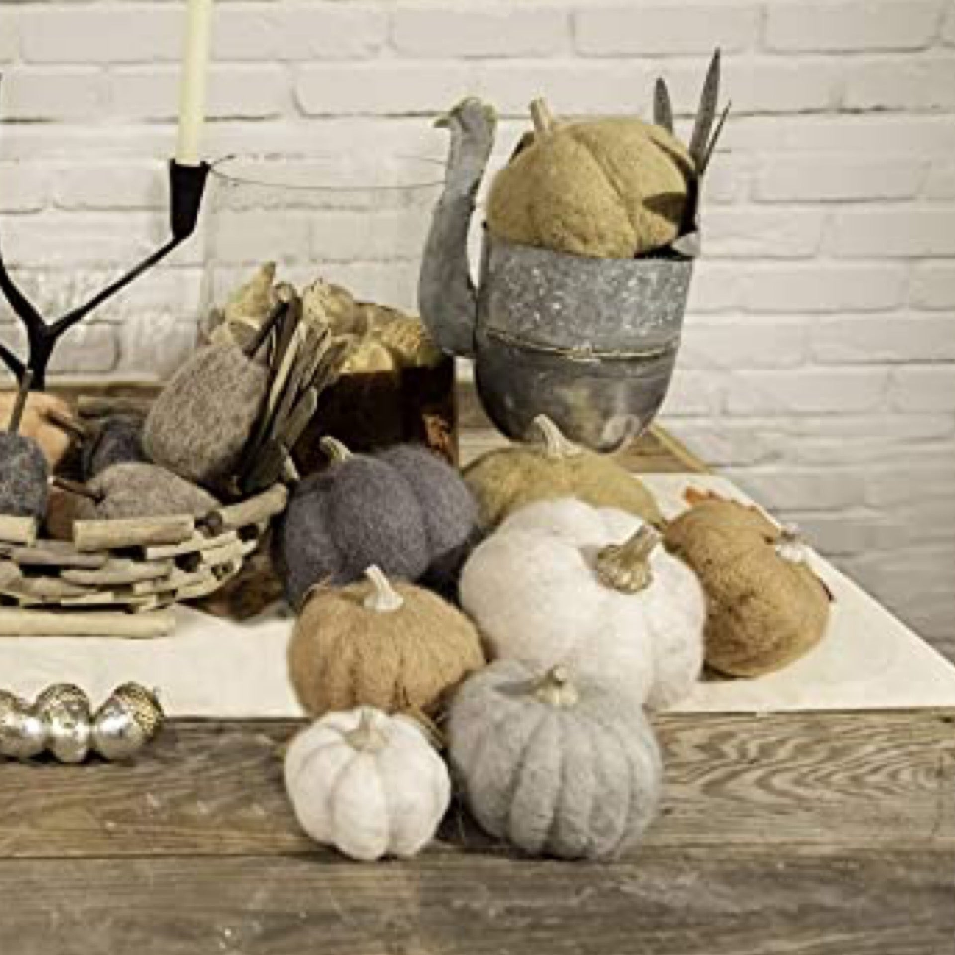 Felt Pumpkins | 3"