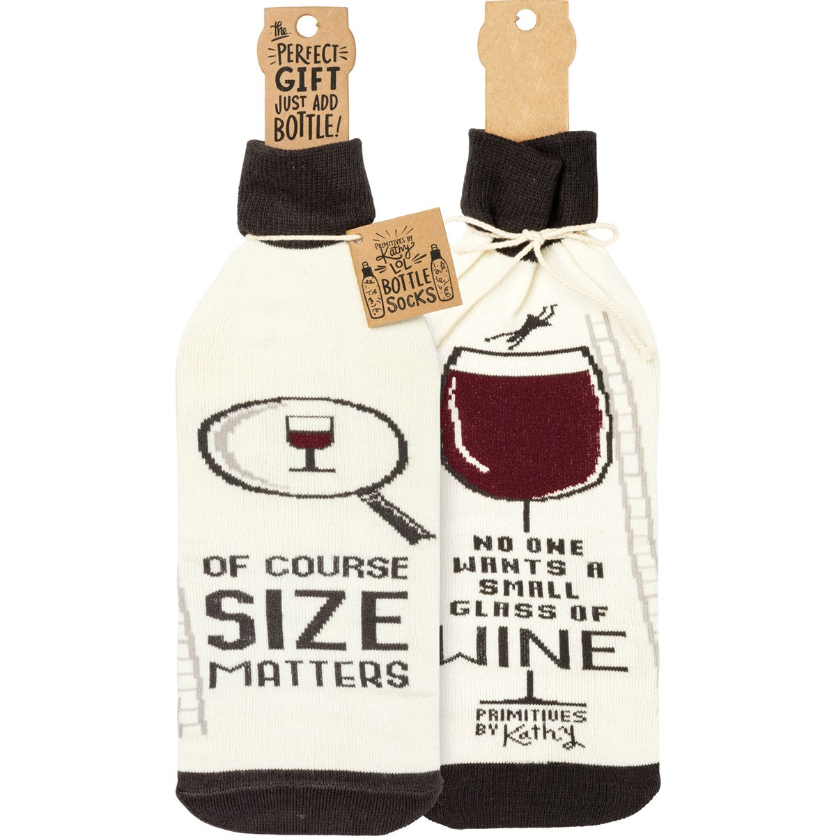 Bottle Sock - Size Matters | 3.50" x 11.25",