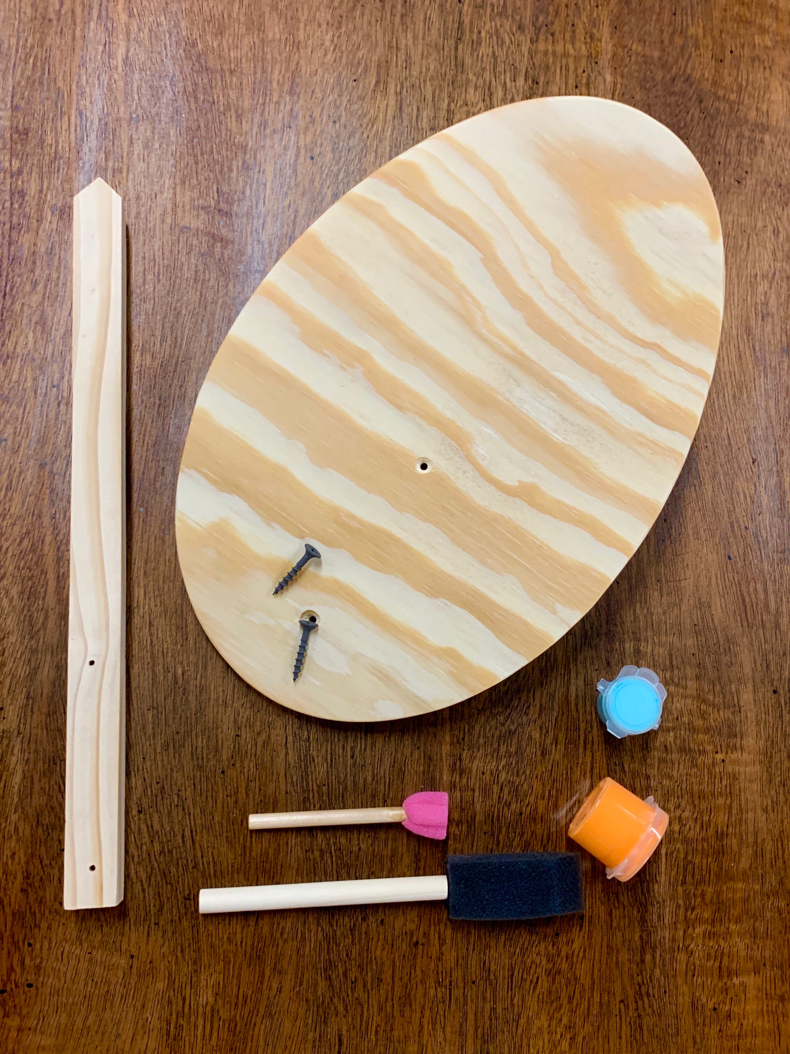 Easter Egg Garden Stake Project Box Kit | 8x12"