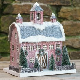 Dutch Red Barn | 12"L X 8"W X 13"H