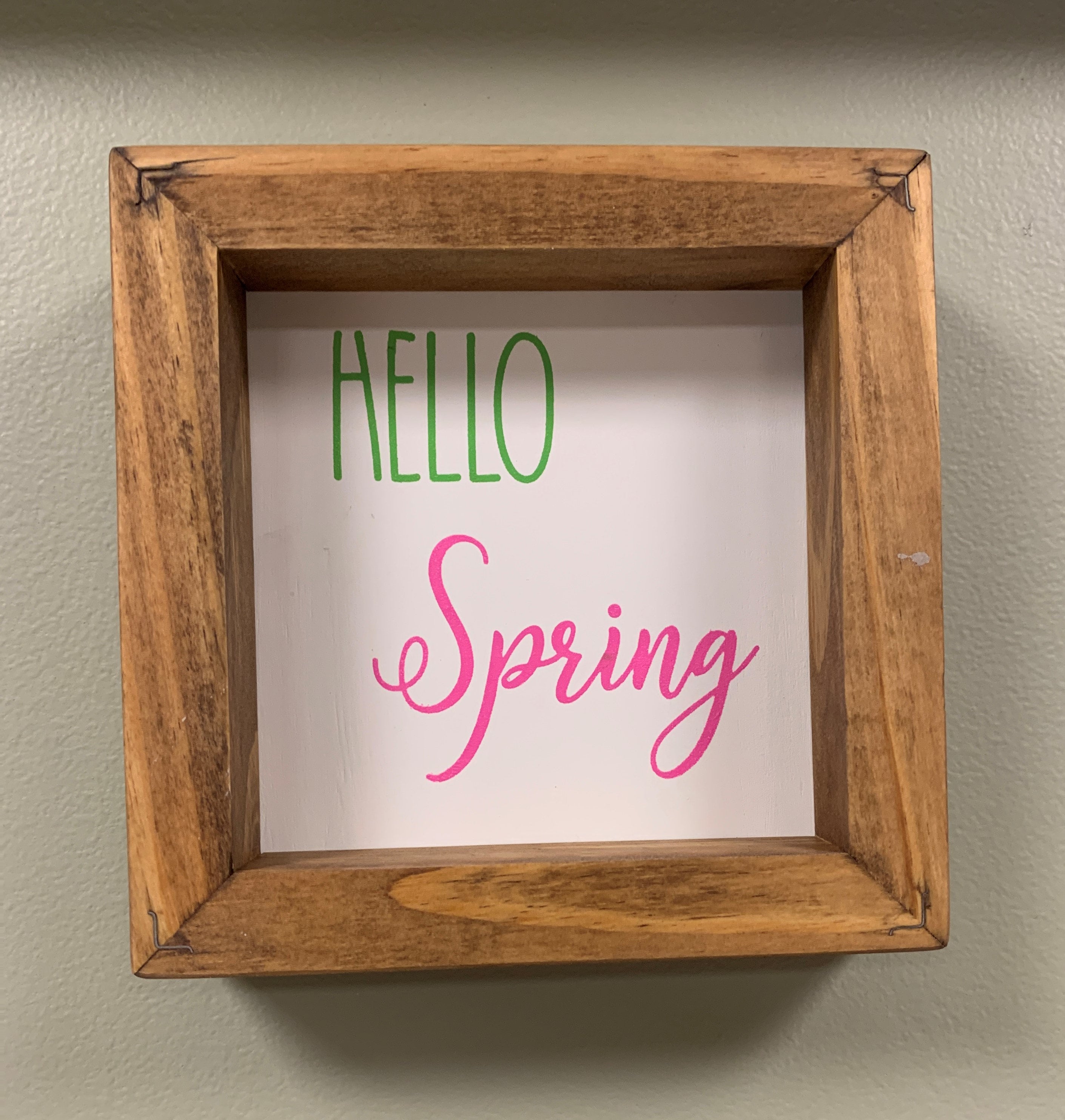 Framed Sign Project Box Kit | 6 x 6"