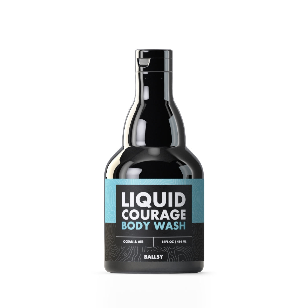 Liquid Courage "Shower Beer" Body Wash | 14oz. Bottle