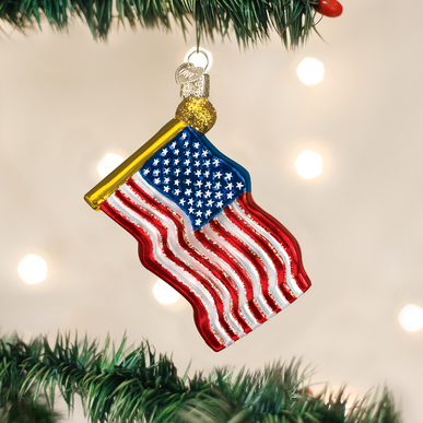 Star-Spangled Banner Ornament | 4.5"