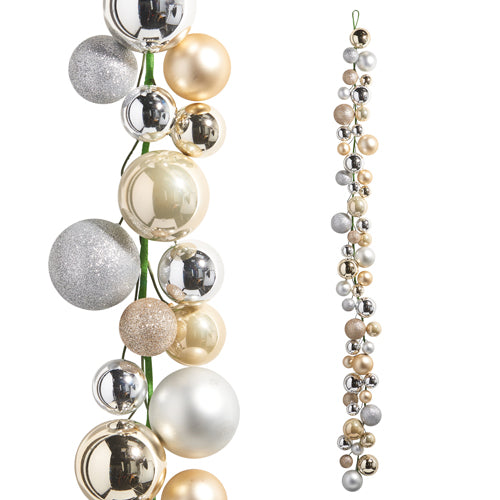 Champagne Ball Garland | 6'
