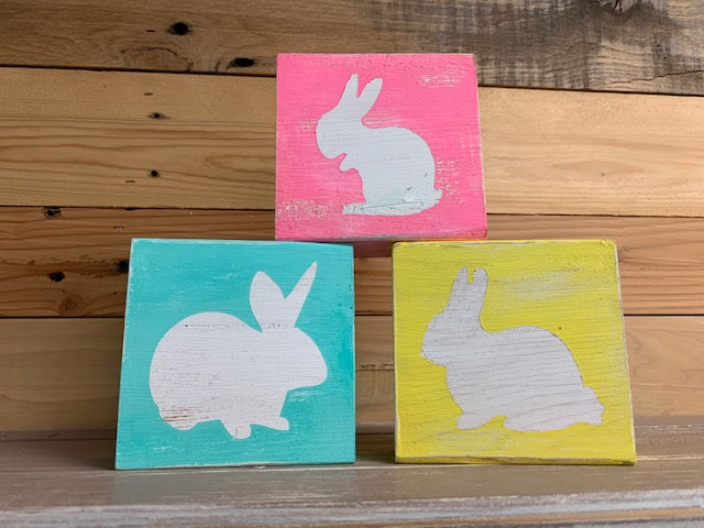 Bunny Trio Blocks Project Box Kit