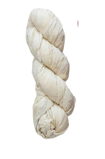 Recycled Torn Silk Ribbon