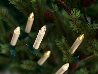 LED Clip-on Taper Candles w/Remote