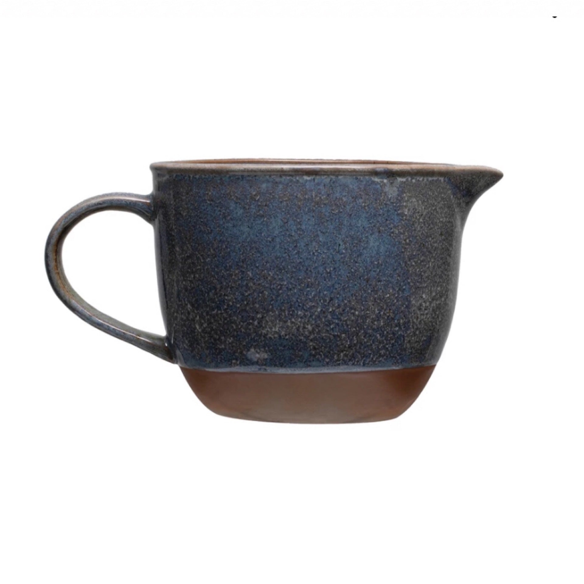 Stoneware Batter Bowl with Reactive Glaze | 8"