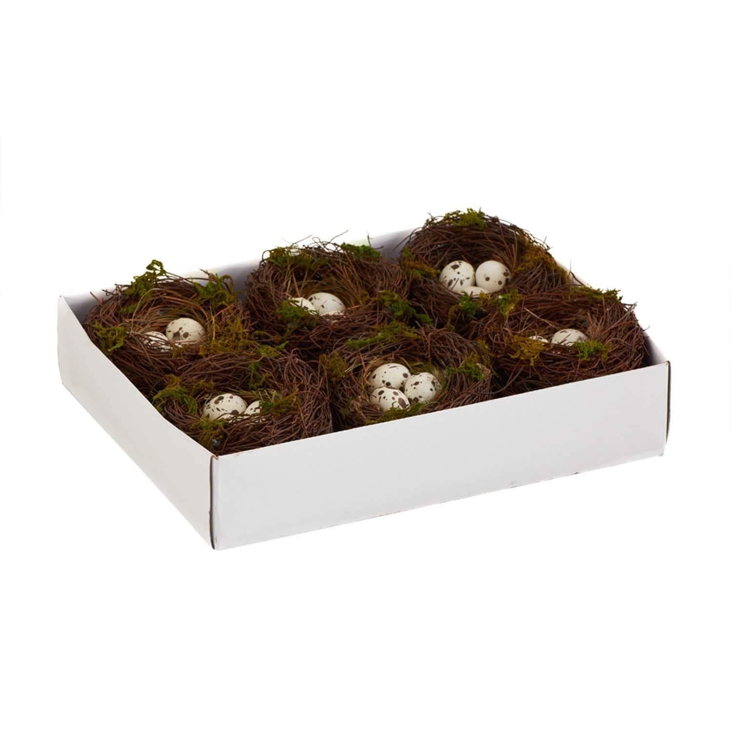 Miniature Nest with Eggs