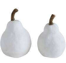 Pear Statues | 5.5" & 5"H