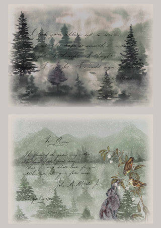 Rice Paper A3 | Dainty and the Queen - Letters from Home