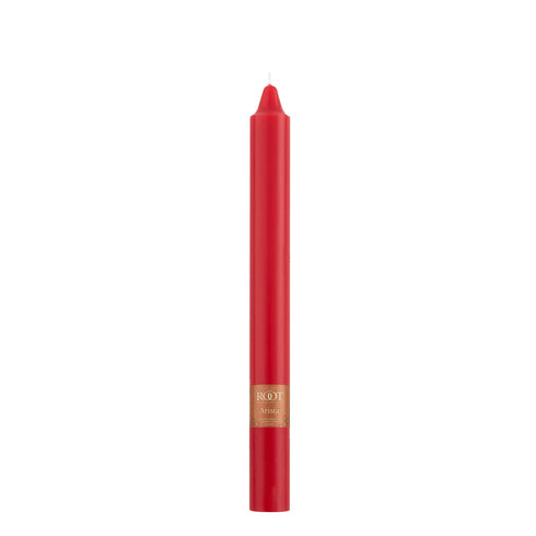 Red Arista Candle | 9"