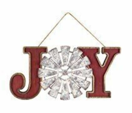 Joy & Noel Windmill Ornaments | 13" (sold separately)