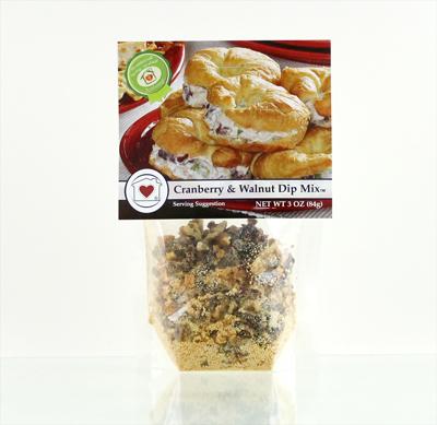 Cranberry Walnut Dip Mix