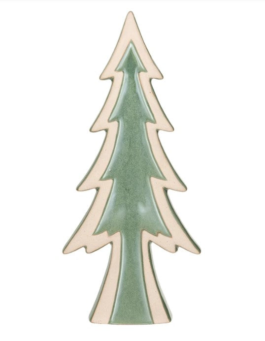 Stoneware Tree, Reactive Glaze