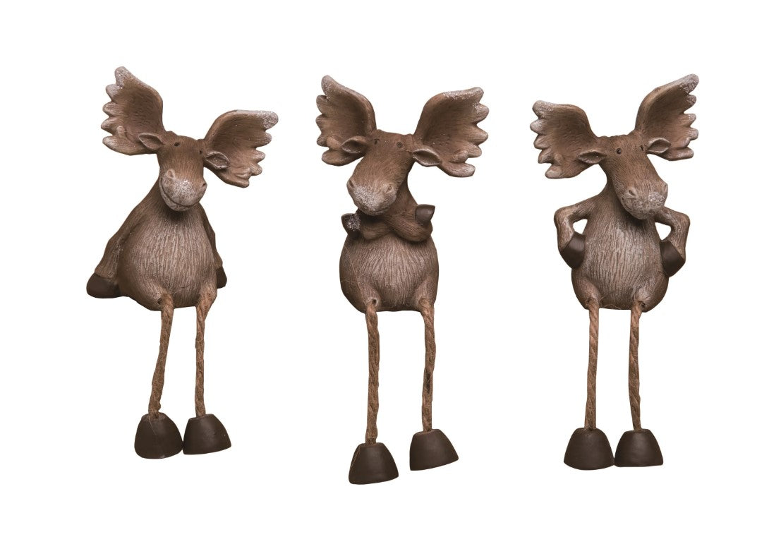Christmas Moose Shelf Sitter