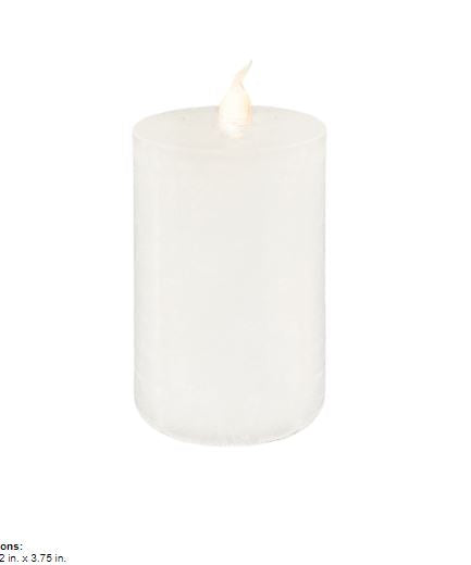 White Votive LED - 2 x 3.75 in
