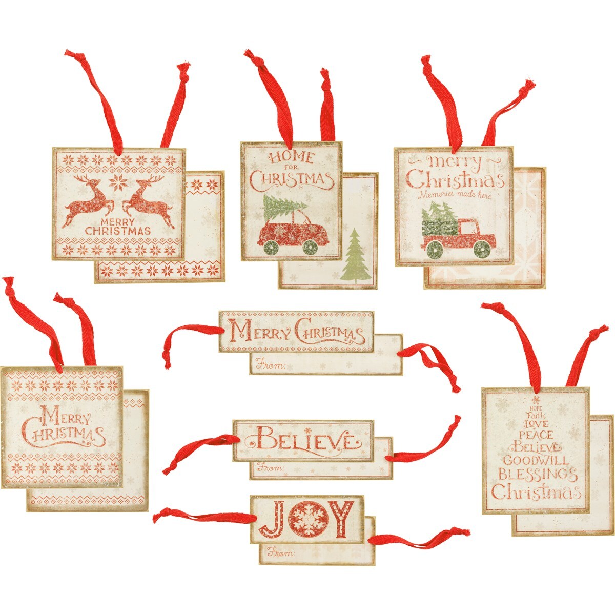 Gift Tag Set - Nordic Christmas