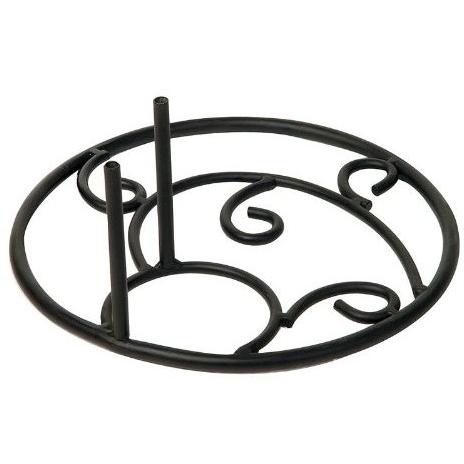 Garden Flag Stand Swirl Holder