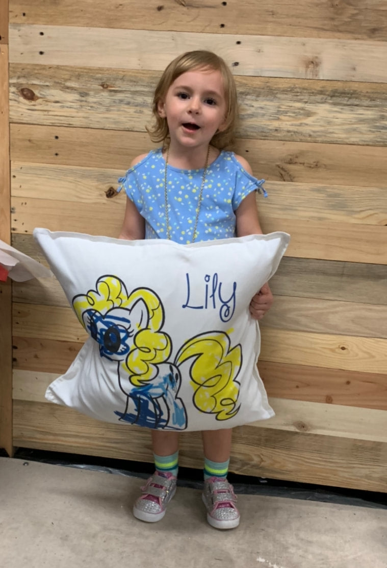 Kids Custom Pillow Workshop
