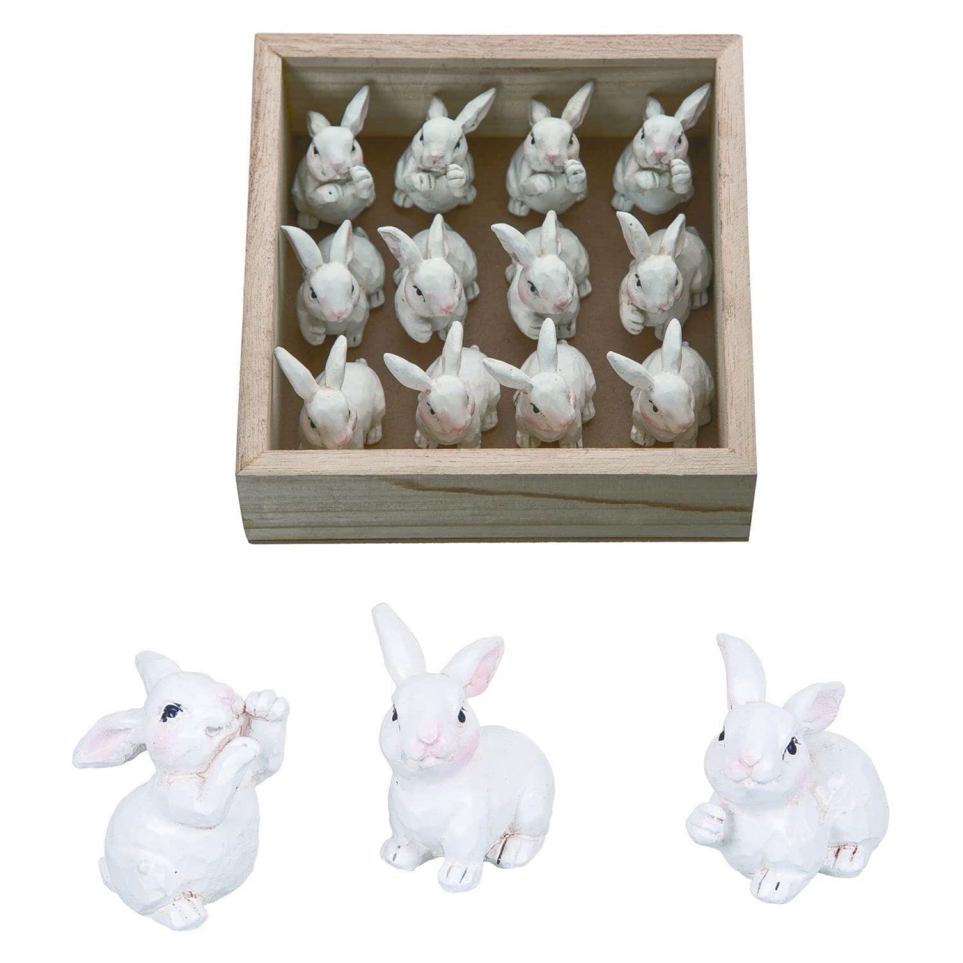 Resin Mini Sculpted Bunny