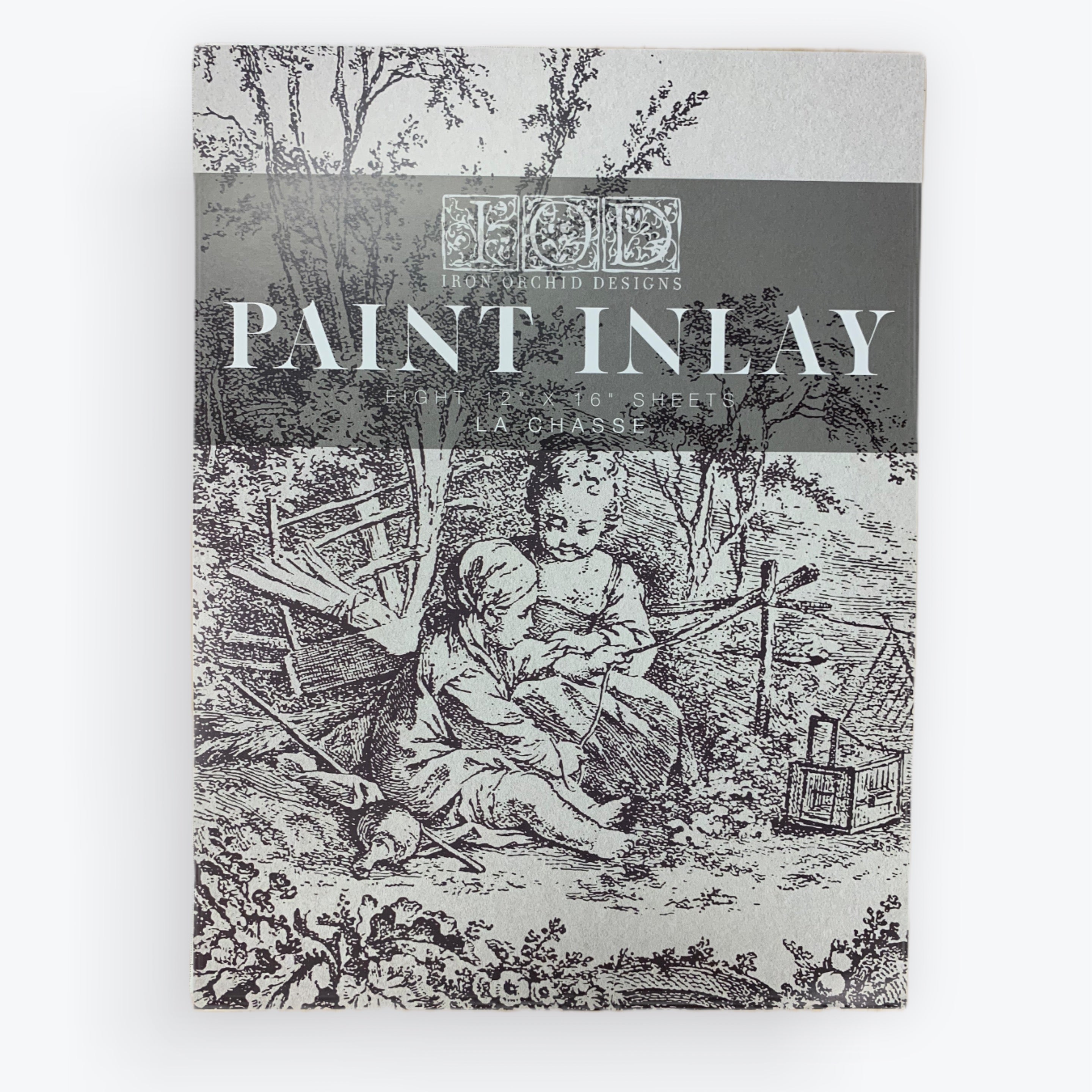 La Chasse IOD Paint Inlay