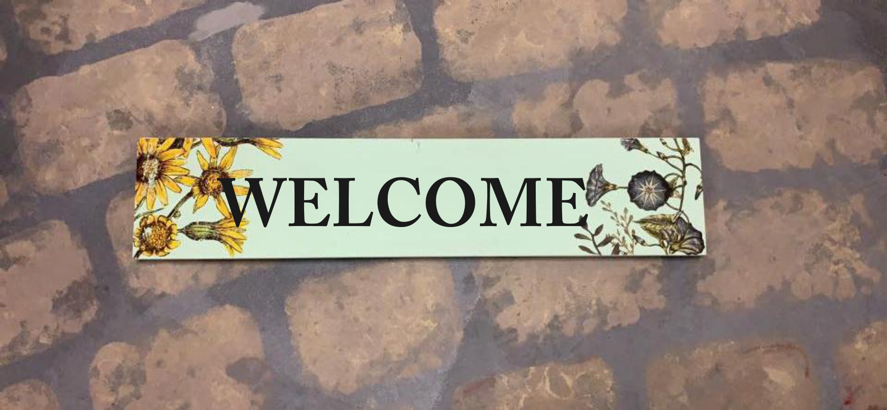 Embellished Welcome Sign Workshop | 5.5 x 26"