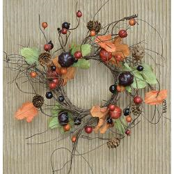 Pumpkin Patch Candle Ring | 4.5”