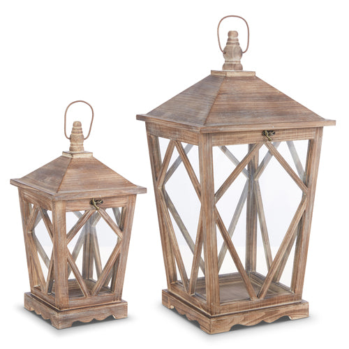Washed Finish Lanterns