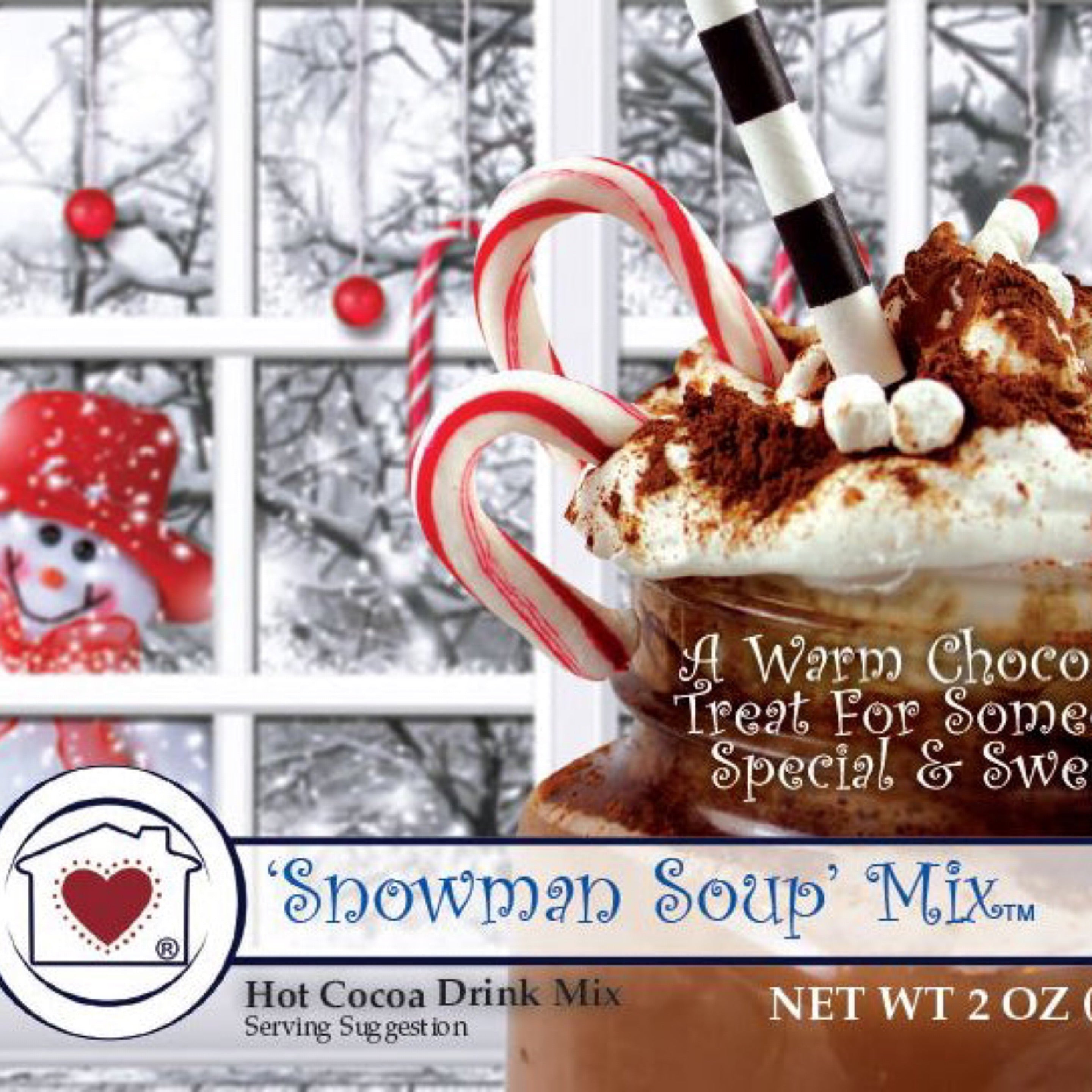 Snowman Soup Mix