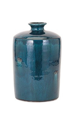 Arlo Blue Vase - Med.