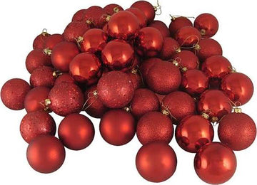 Shiny Red Ball Ornament | 4” (sold separately)