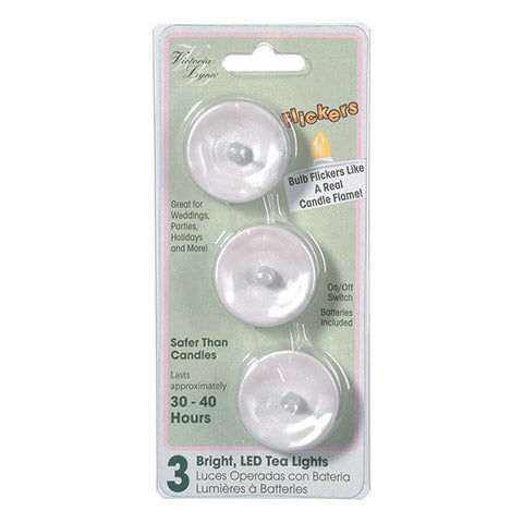 LED Tea Lights | 3pkg