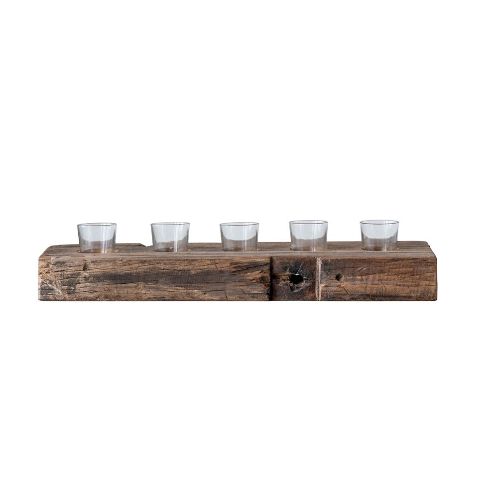 Reclaimed Wood Votive Holder